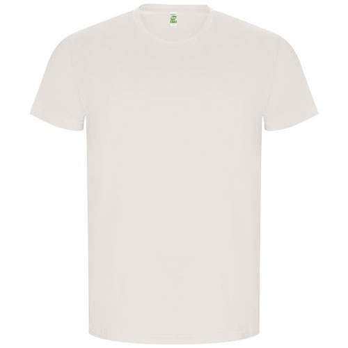 T-shirt Homme coton bio 160gr à personnaliser Golden ROLY Vintage White